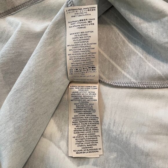 Tory Burch Animal House Cat Printed T-Shirt - size 8  - FREE SHIPPING - Picture 4 of 6